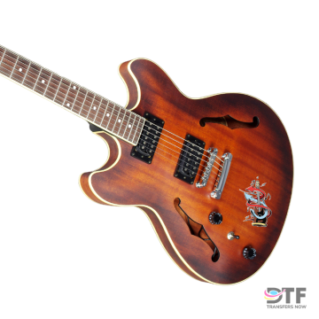 Calcomanías personalizadas para guitarras | DTF Transfers Now