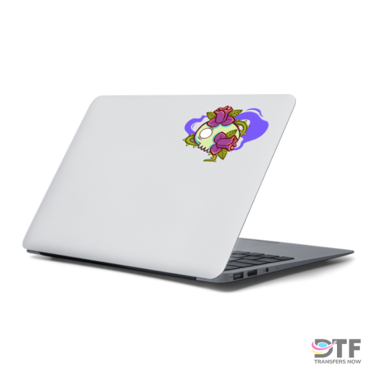 Calcomanías personalizadas para laptops | DTF Transfers Now