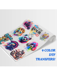 Ultra 9 Colores ORGB DTF Transfers