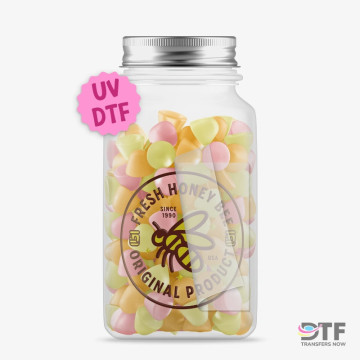 Calcomanías personalizadas para vidrio | DTF Transfers Now