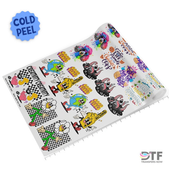 DTF Transfers Cold Peel