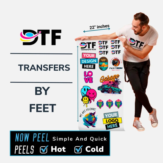 Custom DTF Transfers por Tamaño