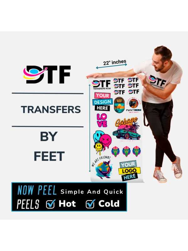 Custom DTF Transfers por Tamaño