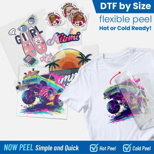 Custom DTF Gang Sheets