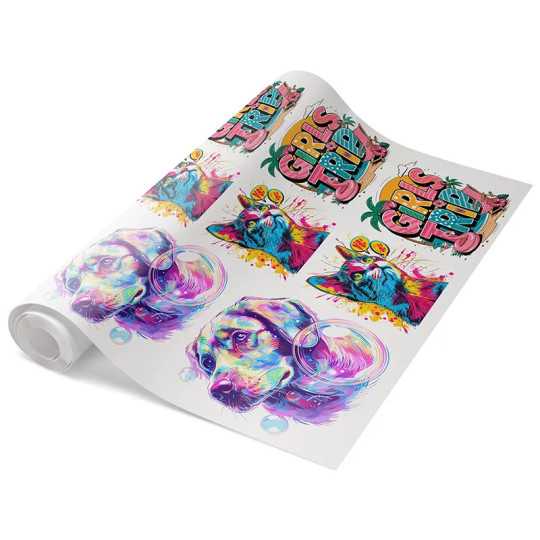Custom DTF Gang Sheet diseños